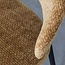 Label51 Eetkamerstoel Bliss | Mustard Elite | Zwart Metaal