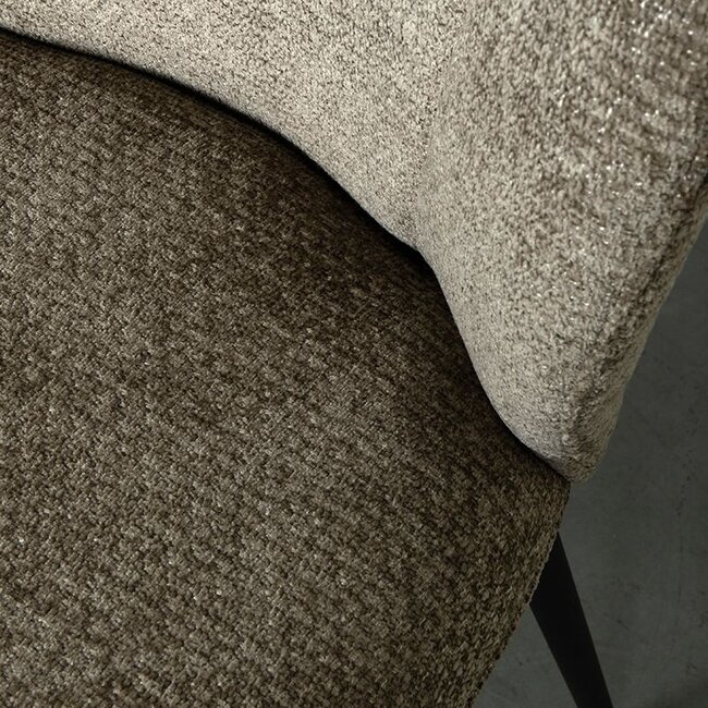 Label51 LABEL51 Eetkamerstoel Vino - Hunter - Elite - Black Frame