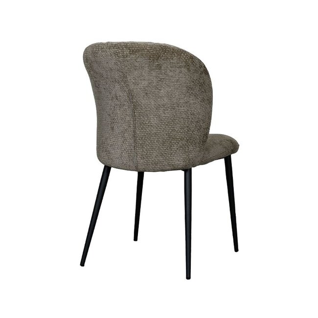 Label51 LABEL51 Eetkamerstoel Vino - Hunter - Elite - Black Frame