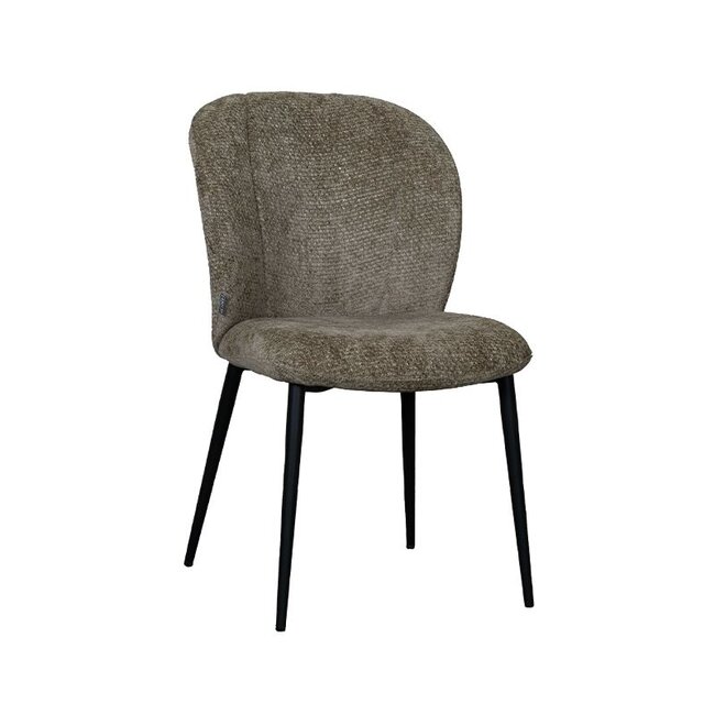 Label51 LABEL51 Eetkamerstoel Vino - Hunter - Elite - Black Frame