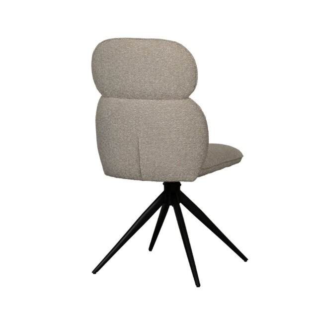 Label51 LABEL51 Eetkamerstoel Finn - Naturel - Boucle