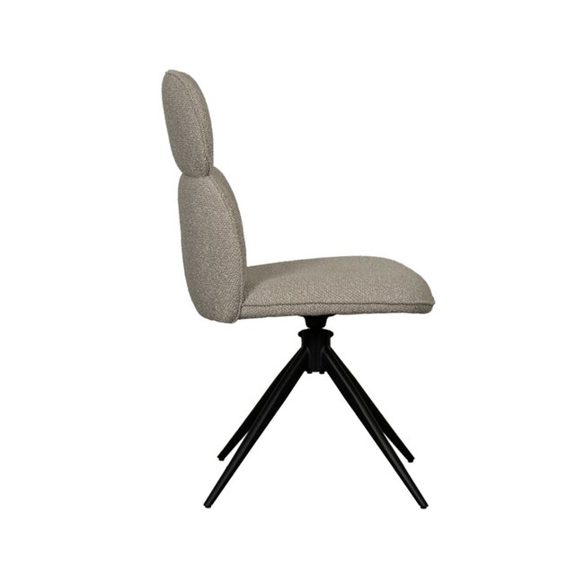 Label51 LABEL51 Eetkamerstoel Finn - Naturel - Boucle