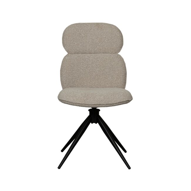 Label51 LABEL51 Eetkamerstoel Finn - Naturel - Boucle