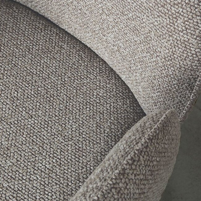 Label51 LABEL51 Eetkamerstoel Vidar - Mshroom- Boucle