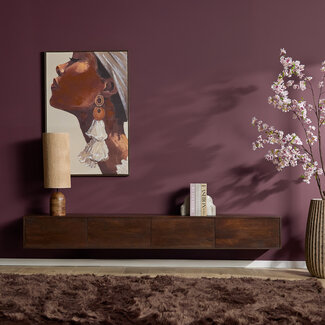 Starfurn Zwevend tv meubel Vision Brown | 240 cm