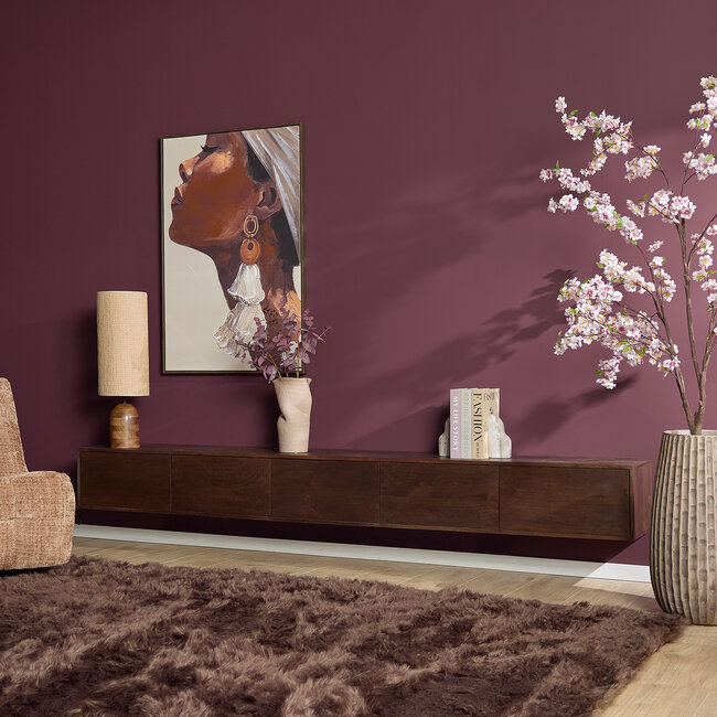 Starfurn Zwevend tv meubel Vision Brown | 280 cm