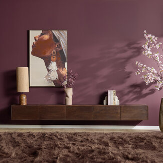 Starfurn Zwevend tv meubel Vision Brown | 280 cm