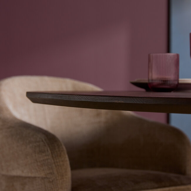 Starfurn Eiken eettafel Ferris | Deens Ovaal 180 cm | Brown