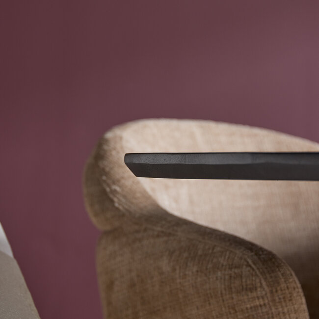 Starfurn Eiken eettafel Ferris | Deens Ovaal 180 cm | Zwart