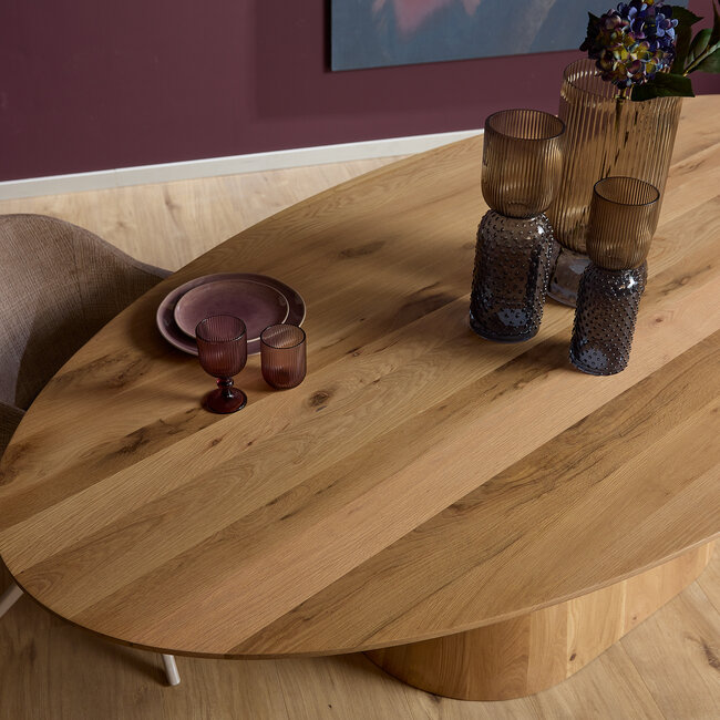 Starfurn Eettafel Riga | 240 cm | Naturel Eiken