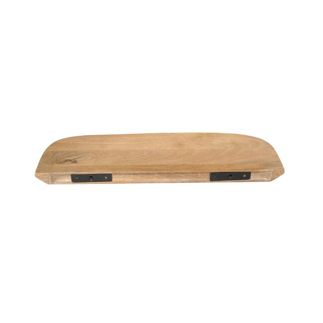 Starfurn Wandplank Gusta Licht mango | 60 cm | Set van 3