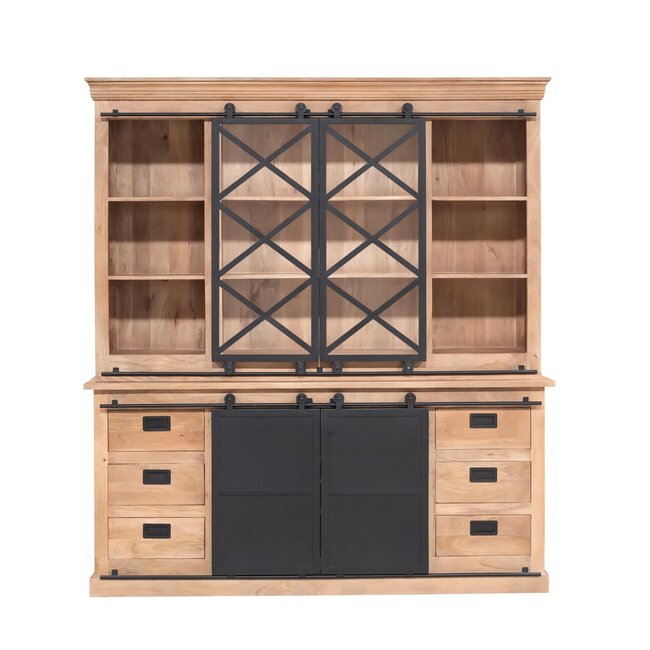 Starfurn Vitrinekast Fresno XXL| 200 cm