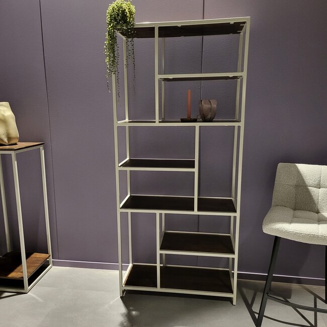 Nijwie Guadeloupe vakkenkast met 5 legplanken - Welcome Home Collection