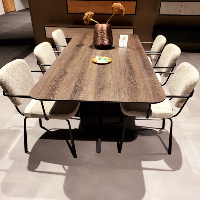 Nijwie Eettafel Desdemona Deens Ovaal  200x103 cm - Diverse kleuren