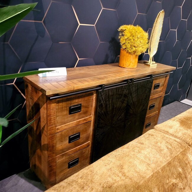 Wildeboer v/d Weide Dressoir Bradley mango 200 cm