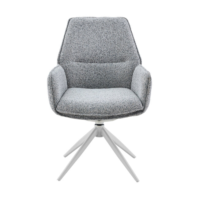 Starfurn Eetkamerstoel Hera | Grey | Met armleuning