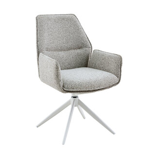 Starfurn Eetkamerstoel Hera | Beige | Met armleuning