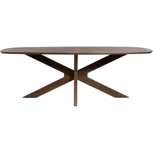 MySons Eetkamertafel Capricorn 220 cm Acacia Marron Bruin