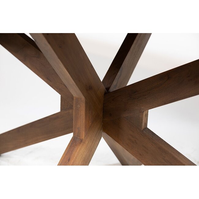 MySons Eetkamertafel Capricorn 180 cm Acacia Marron Bruin