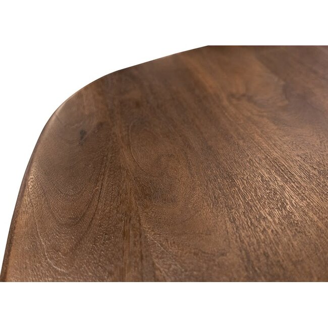 Nijwie Eetkamertafel Addo 200 cm Mango Espresso Brown