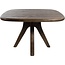 Nijwie Eetkamertafel Addo  stuiver vorm 120 - Mango Espresso Brown