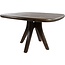 Nijwie Eetkamertafel Addo  stuiver vorm 120 - Mango Espresso Brown