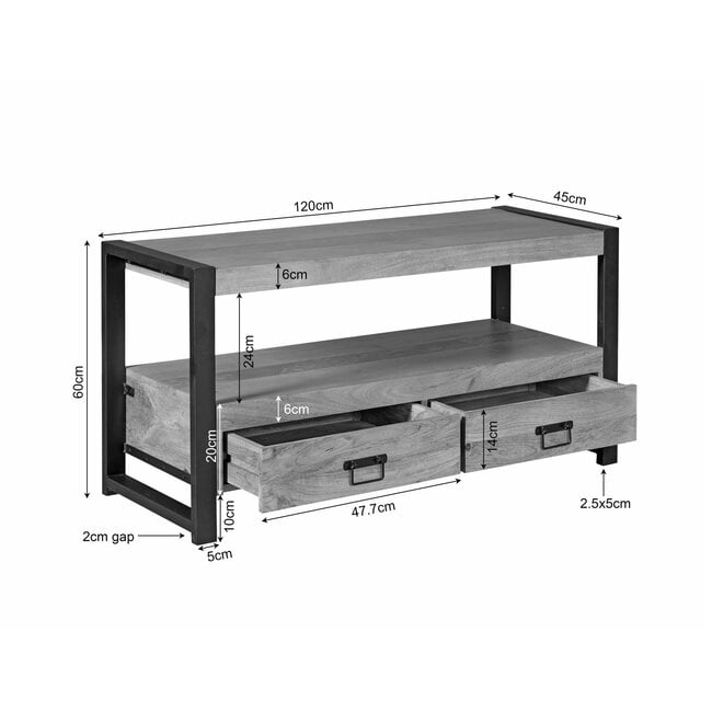 Starfurn Tv meubel Britt | 120 cm