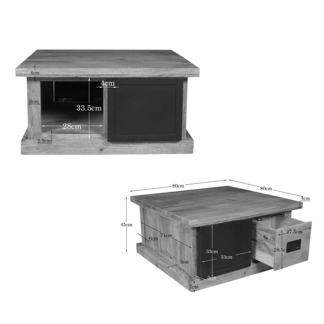 Starfurn Salontafel Noa | 80 cm