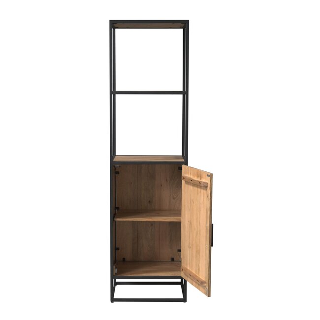 Starfurn Boekenkast Dakota 1 deur | 55 cm