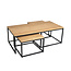 Starfurn Salontafel Dakota | 120 cm | Set van 3
