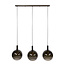 WoonStijl Hanglamp Sfera 3-lichts Sienna bruin
