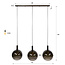 WoonStijl Hanglamp Sfera Tricolore 3-lichts Artic zwart