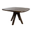 Nijwie Eetkamertafel Addo  stuiver vorm 150 - Mango Espresso Brown
