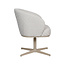 Label51 Eetkamerstoel Cannes - Naturel - Boucle - Taupe Metalen Frame