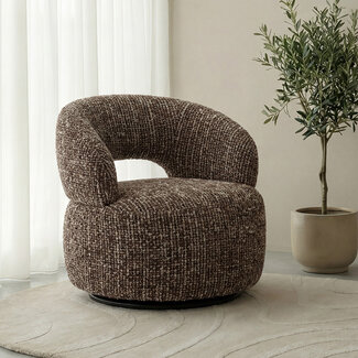 Label51 Fauteuil Nusanna - Cherry Chocolate - Silencio