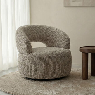 Label51 Fauteuil Nusanna - Taupe - Silencio