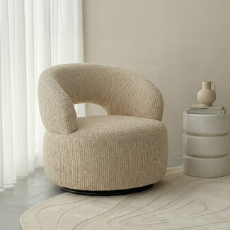 Label51 Fauteuil Nusanna - Naturel - Silencio