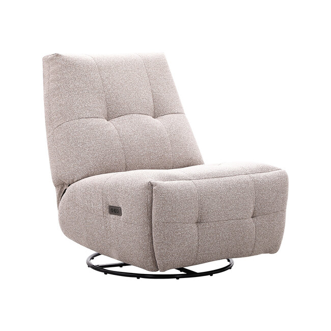 Label51 Fauteuil Snooze Lounge - Beige - Majestic Weave
