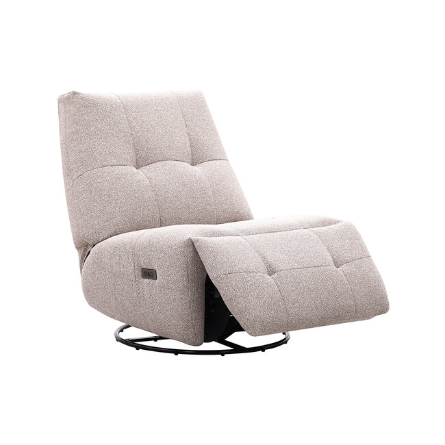 Label51 Fauteuil Snooze Lounge - Beige - Majestic Weave