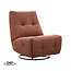 Label51 Fauteuil Snooze Lounge - Coral - Majestic Weave