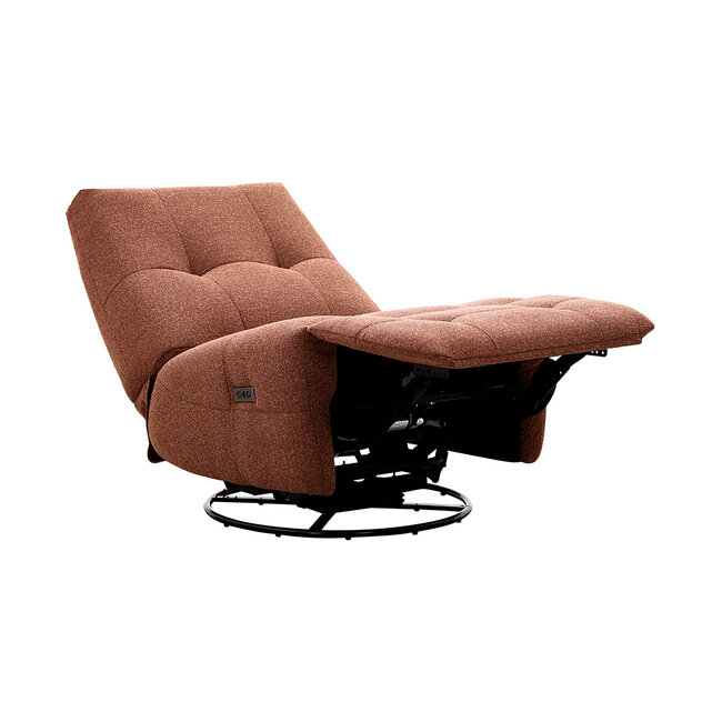 Label51 Fauteuil Snooze Lounge - Coral - Majestic Weave