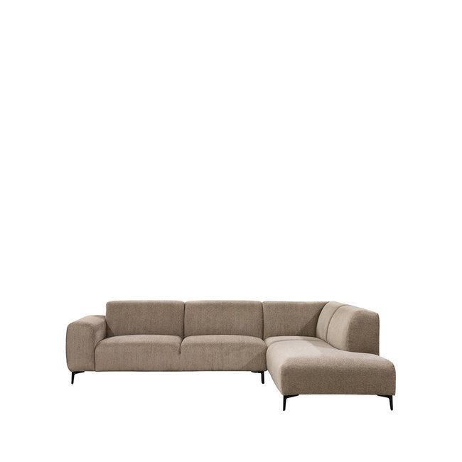 Label51 Hoekbank Merido - Taupe - Raven - Rechts Voorstaand
