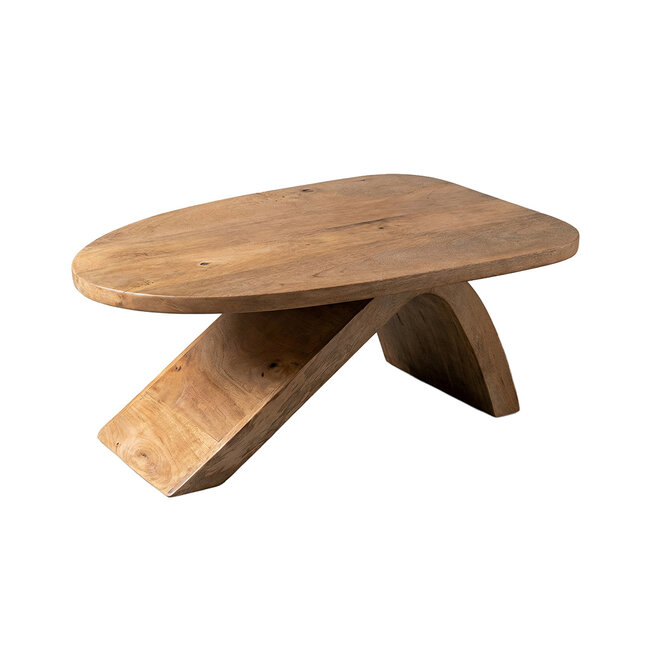 Label51 Salontafel Ava - Nature Smooth - Mangohout - 90 cm