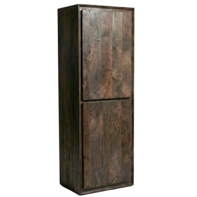 Label51 Bergkast Nori - Espresso - Mangohout - 160 cm - Linksdraaiend