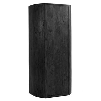 Label51 Bergkast Saya - Zwart - Mangohout - 160 cm