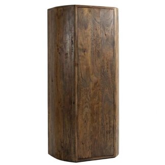 Label51 Bergkast Saya - Espresso - Mangohout - 160 cm hoog