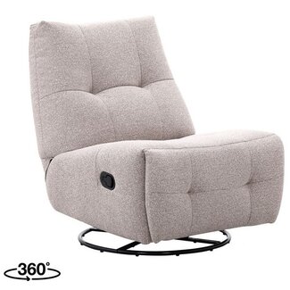 Label51 Fauteuil Reset Spot - Beige - Majestic Weave - Manueel Verstelbaar