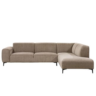 Label51 Hoekbank Merido - Taupe - Raven - Rechts Voorstaand