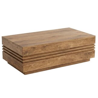 Label51 Salontafel Notch - Nature Smooth - Mangohout - 110 cm