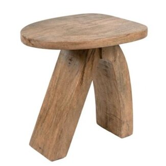 Label51 Salontafel Ava - Nature Smooth - Mangohout - 40 cm